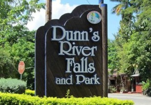 Dunn-River-Falls-Sign-450 Dunn’s River Falls (with Jerk Lunch)